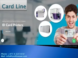 Plastic ID Card Printer Dubai