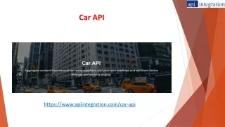 car api