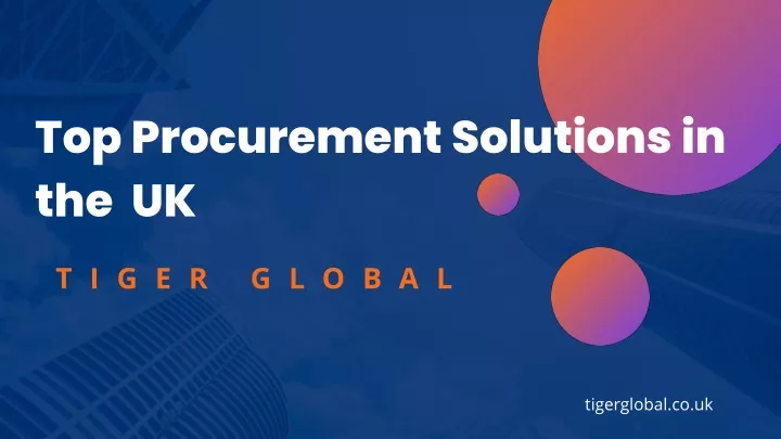 top procurement solutions in the uk