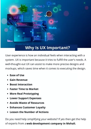 why is ux important