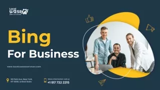 bing for business