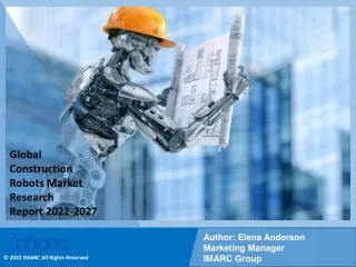 Construction Robots Market | Growth | Trends | Forecast to 2022-2027