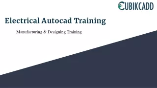 Electrical Autocad PPt