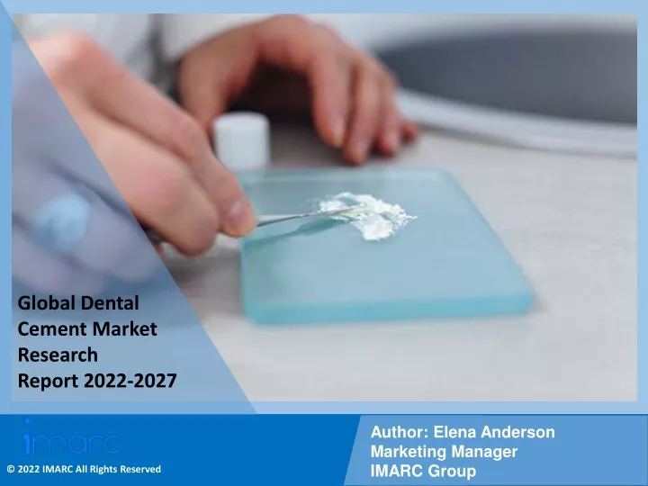 global dental cement market research report 2022