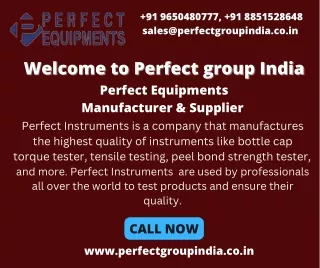 Paper Packaging Testing Instruments | Perfect Group India