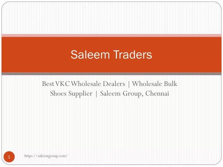 saleem traders