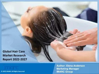 Hair Care Market: Research Report, Market Share, Size, Trends, Forecast by 2027