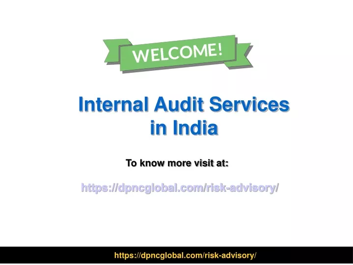 internal audit services in india