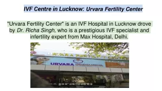 IVF Centre in Lucknow: Urvara Fertility Center
