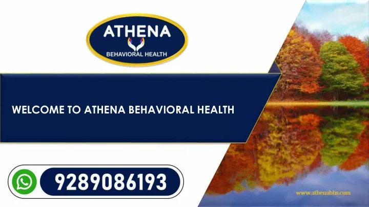 welcome to athena behavioral health