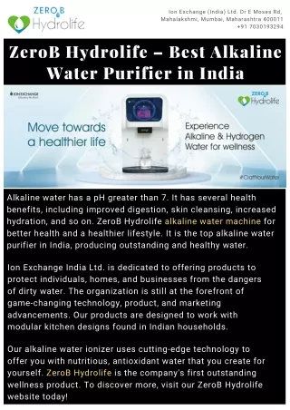 ion exchange india ltd dr e moses rd mahalakshmi