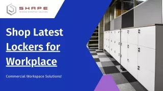 Shop Latest Lockers for Workplace
