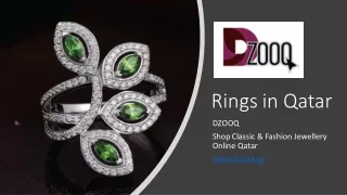 Rings in Qatar​