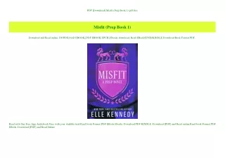 PDF [Download] Misfit (Prep Book 1) pdf free