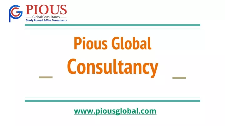 pious global consultancy