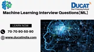 Machine Learning Interview Questions[ML]