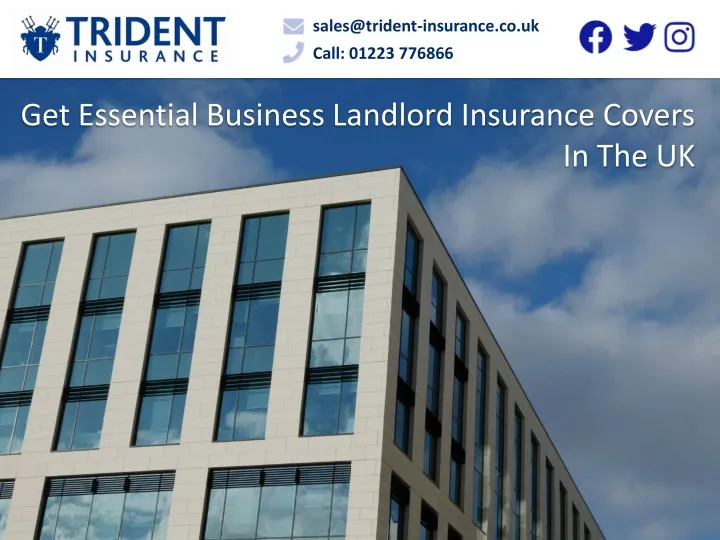 sales@trident insurance co uk