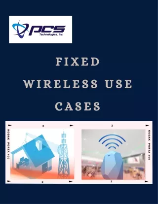 Private Cellular Network - PCS Technologies Inc.