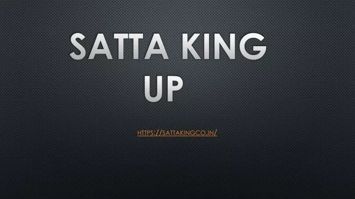 satta king up