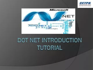 An Introduction to Dot Net