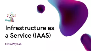 infrastructure as a service iaas