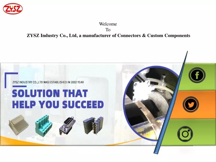 welcome to zysz industry co ltd a manufacturer