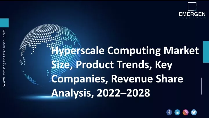 hyperscale computing market size product trends