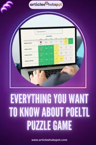 How to Play Poeltl Puzzle Game