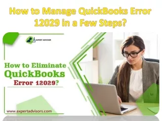 how to manage quickbooks error 12029