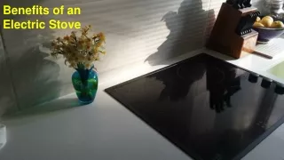 Benefits of an Electric Stove