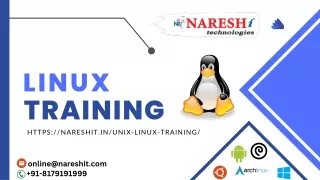 Linux Training in Hyderabad - NareshIT