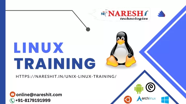 linux training https nareshit in unix linux