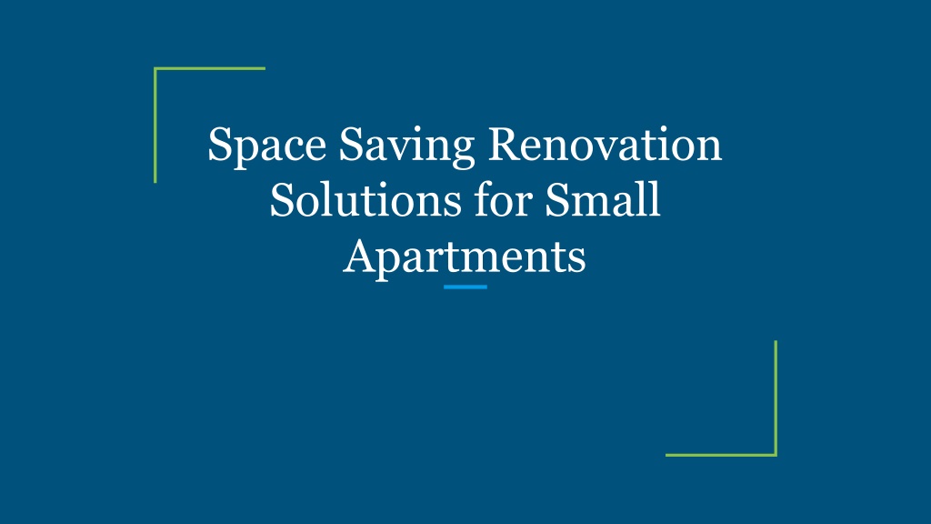 Curated visual reference: Visual Reference: Ppt Space Saving Renovation Solutions For Small Apartments Powerpoint