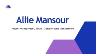 Allie Mansour - An Exceptional Multitasker From Canada