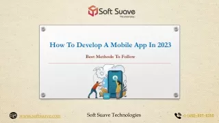 How To Develop A Mobile App In 2023