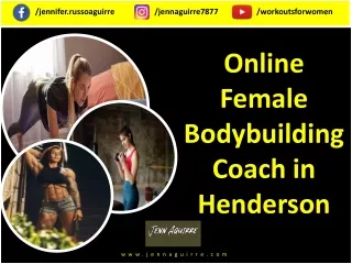 Online Female Bodybuilding Coach in Henderson