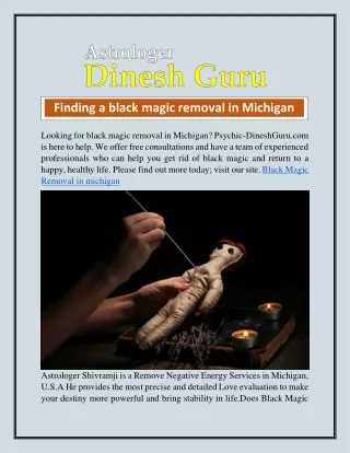 finding a black magic removal in michigan