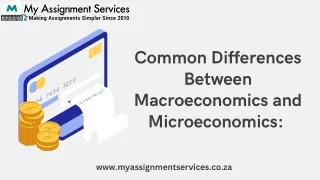Common Differences Between Macroeconomics and Microeconomics