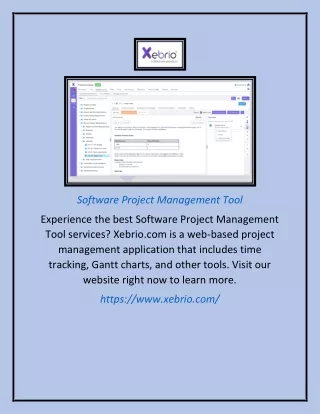 software project management tool