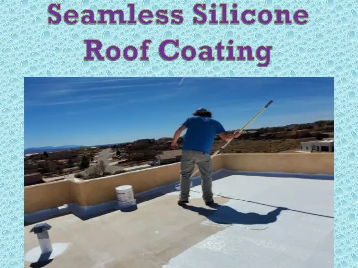seamless silicone roof coating