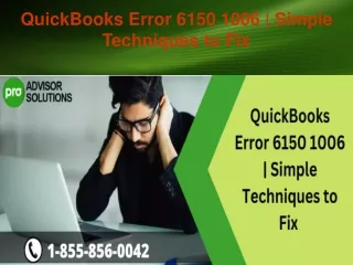 quickbooks error 6150 1006 simple techniques to fix