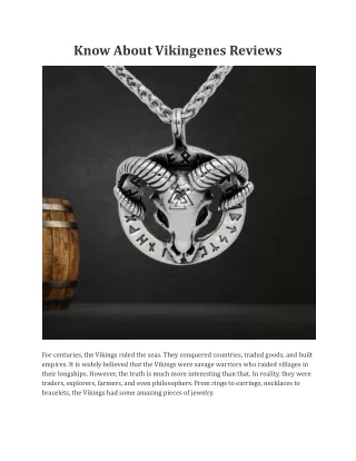 Know About Vikingenes Reviews