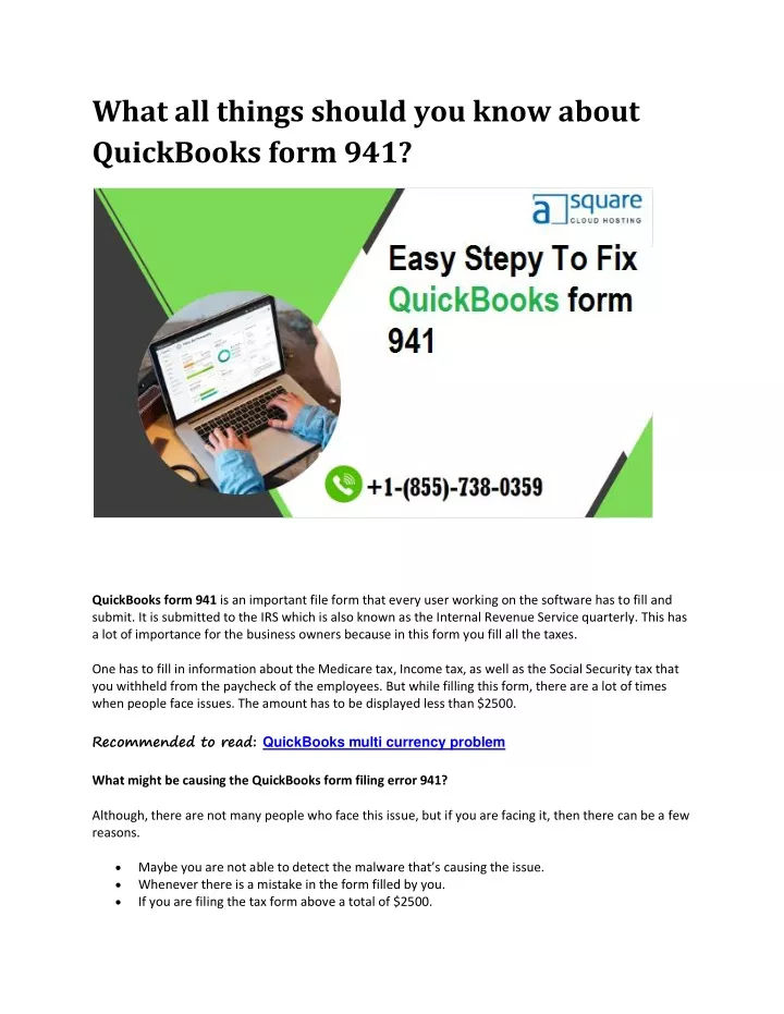 what all things should you know about quickbooks