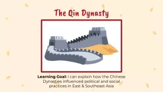 the qin dynasty