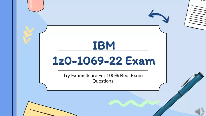 ibm 1z0 1069 22 exam