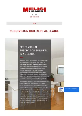 Custom Home Builder Adelaide