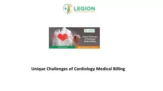 unique challenges of cardiology medical billing
