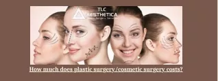 How much does plastic surgery /cosmetic surgery costs