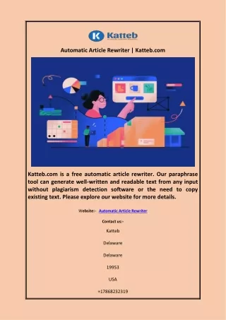 automatic article rewriter katteb com