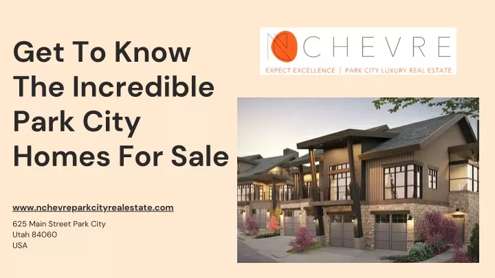 get to know the incredible park city homes